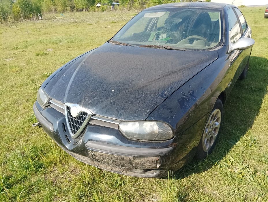 Alfa 156 JTD silnik Momo skóra zderzak maska