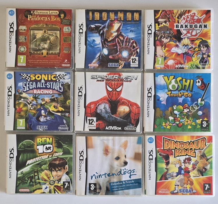 Pack Jogos Nintendo NDS
