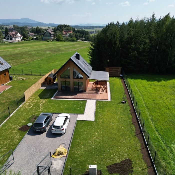 Domek w górach, Beskidy,Tatry – jacuzzi, balia, sauna, widok