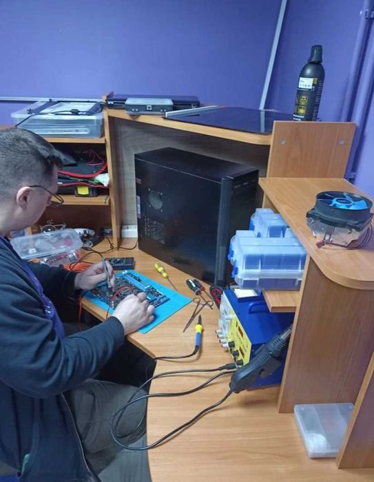 Ремонт компьютеров, ноутбуков, моноблоков, телевизоров приставок Выезд