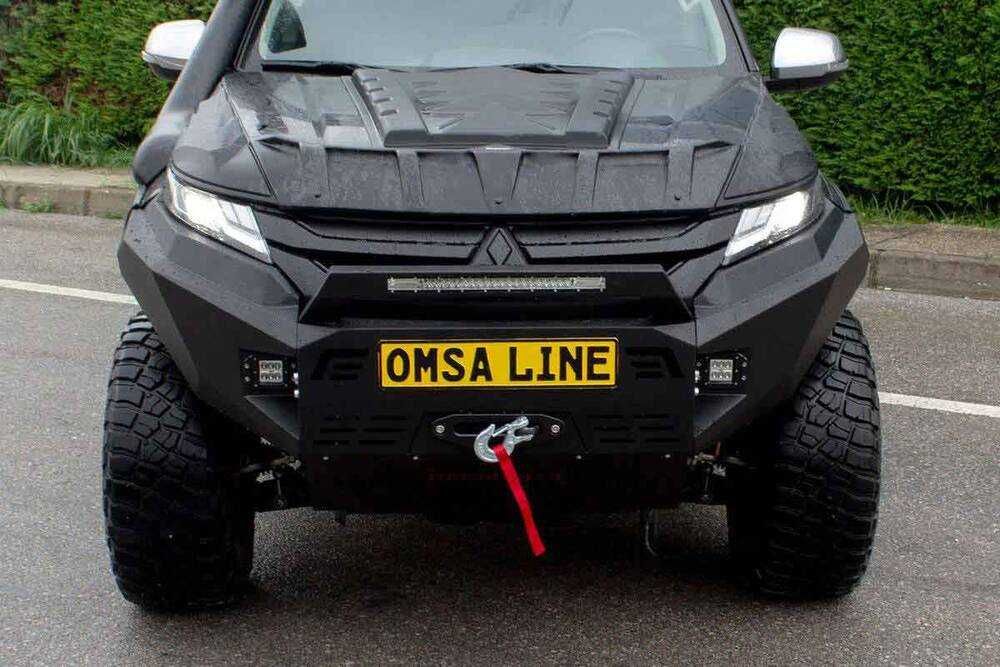 Бампер для Mitsubishi L200 2006-2023 силовой бампер передній посилений задній мітсубісі л200