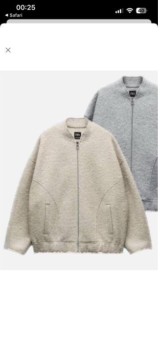 Бомбер Zara букле