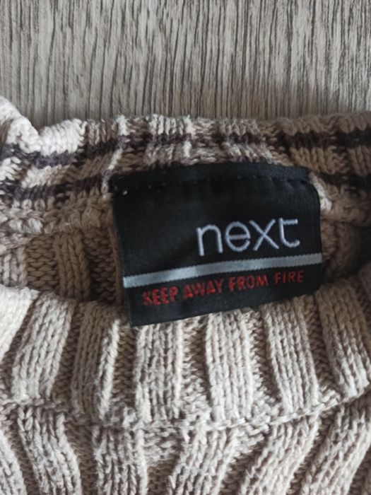 Sweter bluza bluzka z długim rękawem  Chłopięcy NEXT rozmiar 74