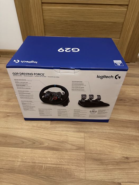 Nowa kierownica Logitech G29 Driving Force – fabrycznie zapakowana