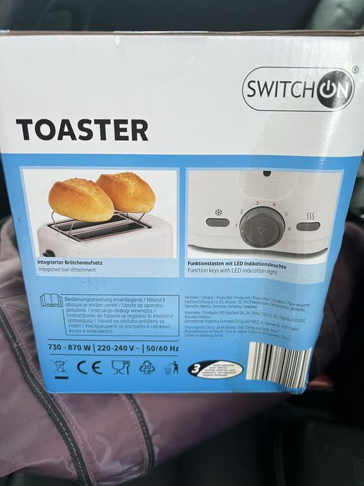 Тостер новий з Европи
