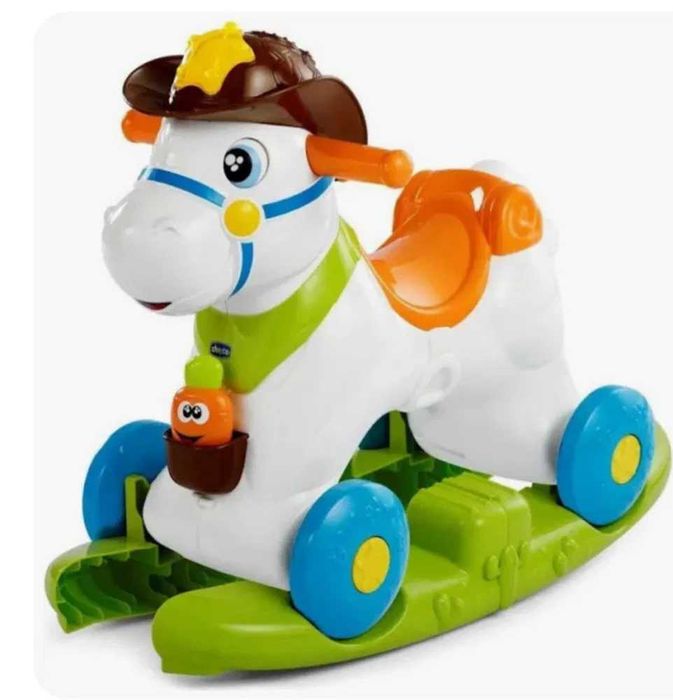 Chicco Baby Rodeo – Cavalo Interativo 3 em 1