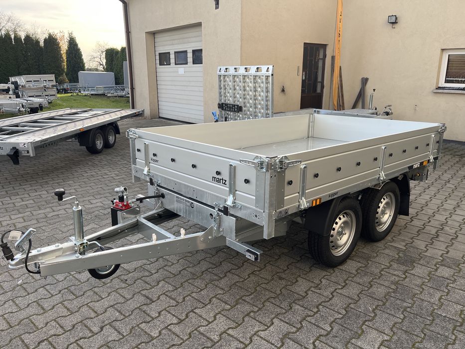 Przyczepa MARTZ KIPPER 250/2 250x150 750kg WYWROTKA hydraulika