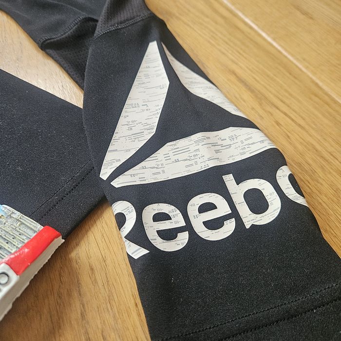 Czarne legginsy sportowe Reebok