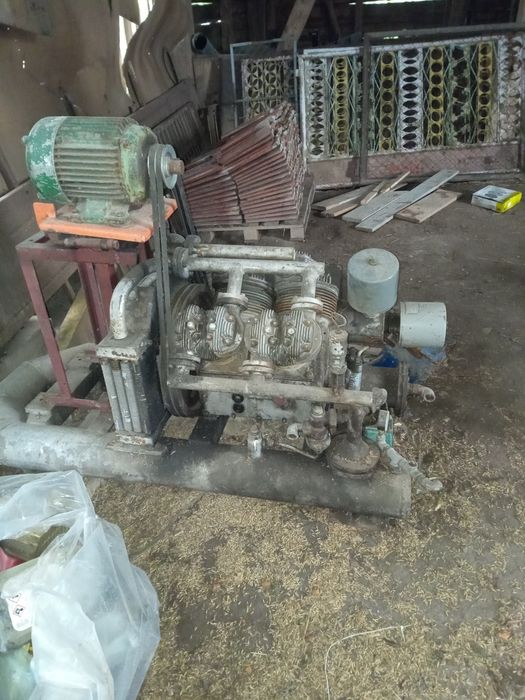 Kompresor pomet,.od lokomotywy