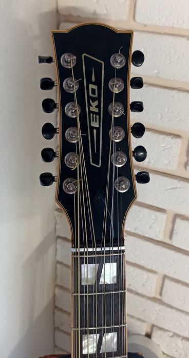 12 струнна електроакустична гітара Еко ranger custom