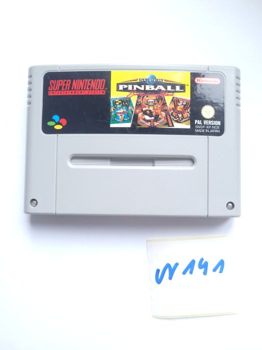 Super Pinball: Behind the Mask Super Nintendo (SNES)