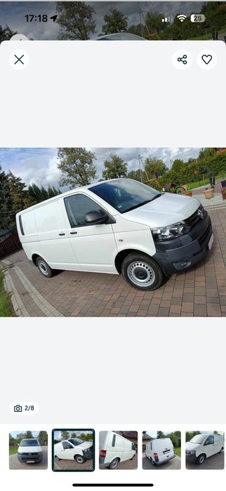 Vw t5 transporter  lift