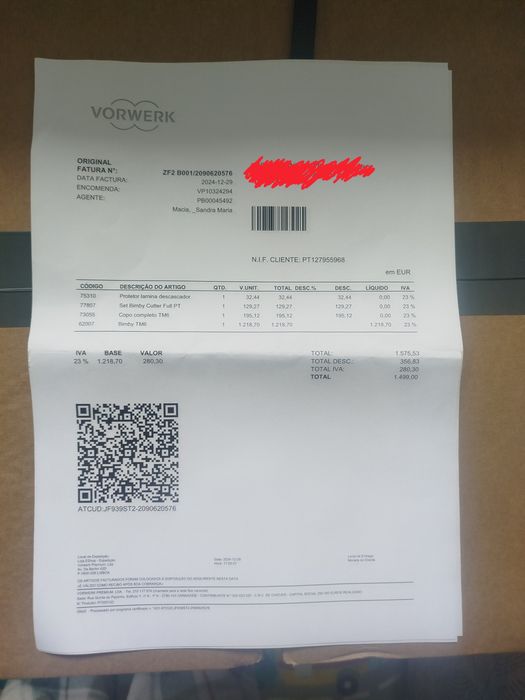 Bimby TM6 nova e selada com fatura e garantia