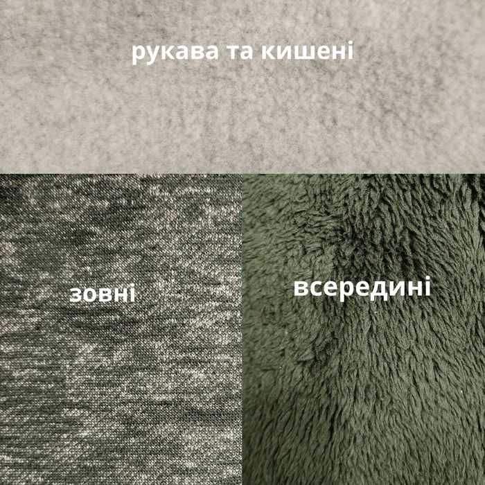Толстовка на поліестровій шубці F&F 3-6 міс. (р. 62-68)