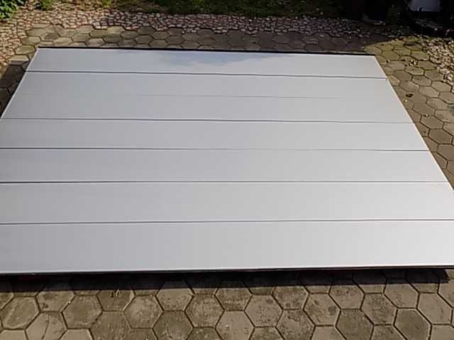 Brama garażowa segmentowa panelowa 603x430cm