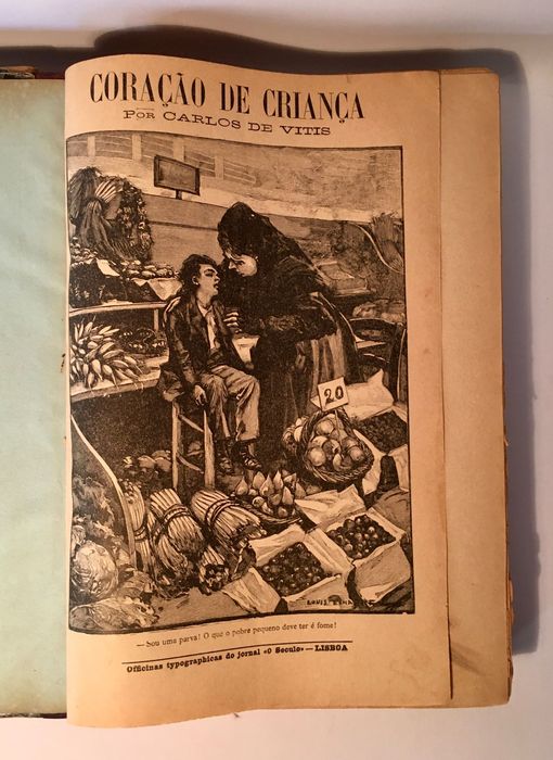 CORAÇÃO DE CRIANÇA - 1900 - C. Vitis - ed. Século
