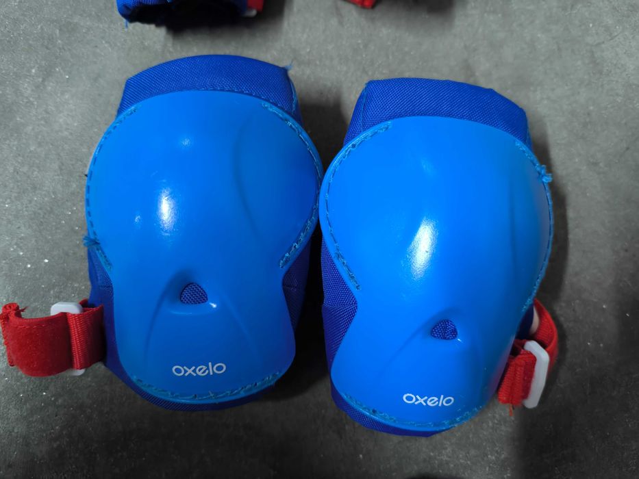 Patins em linha decatlon criança + acessórios