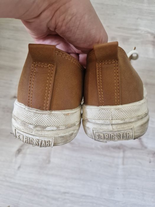 Skórzane trampki damskie Big Star 41