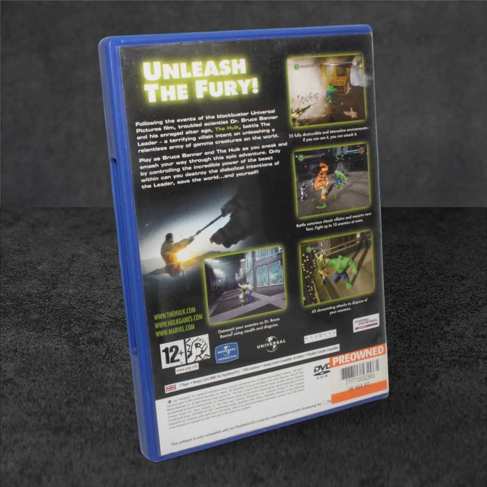 => The Hulk PS2 GameBAZA