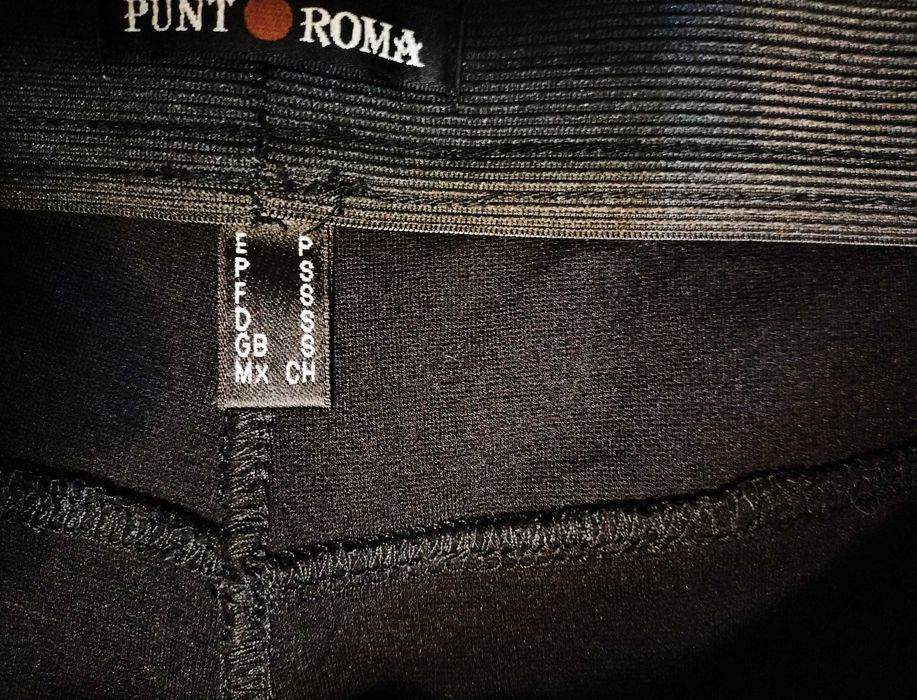 Calças pretas, tam. S – Punto Roma