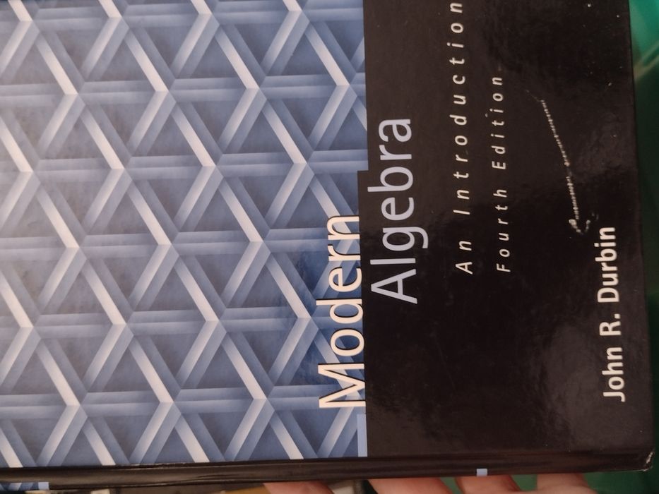Livro de "Modern Álgebra"