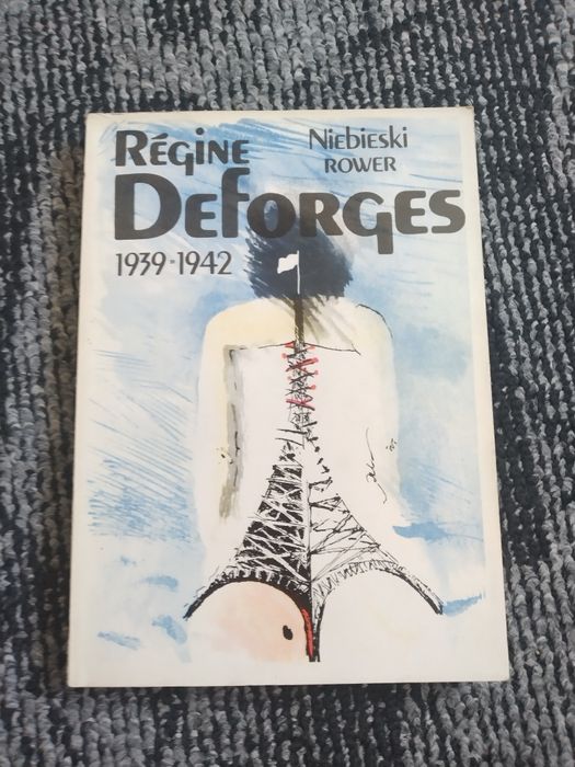 Regine Deforges Niebieski rower