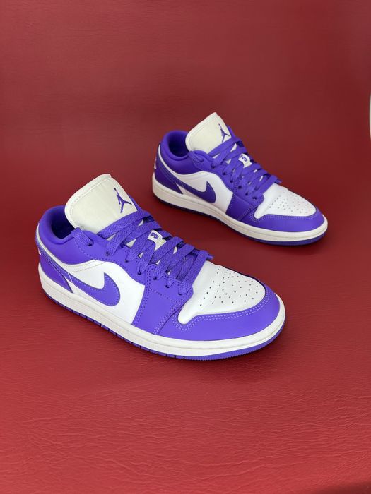 Кросівки Дитячі 36,5р. Nike Air Jordan 1 Low 'Psychic Purple