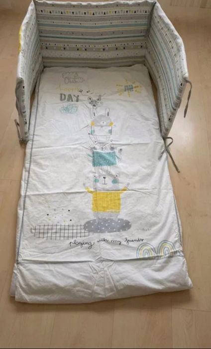 Capa de edredon para cama de grades