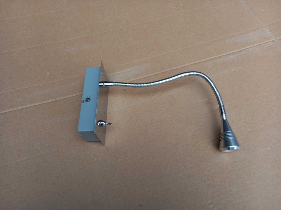 Regulowana lampa do czytania kinkiet ścienny LED 3W