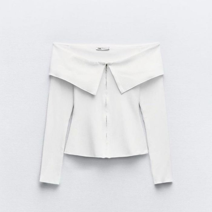 Біла кофта Zara M/38