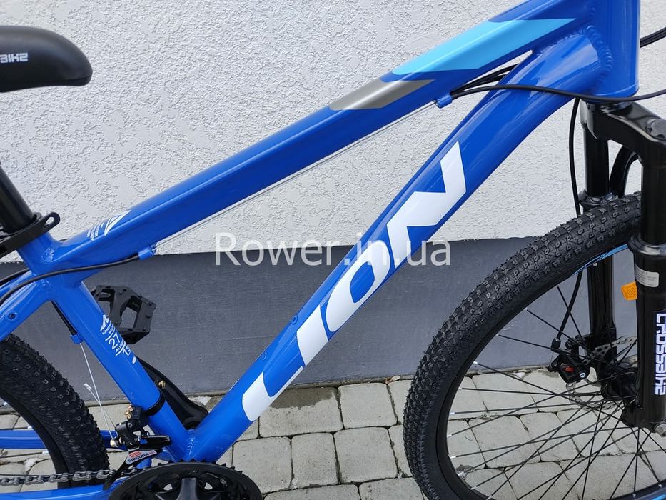 Акція! Алюмінієвий велосипед Crossbike Lion 27.5" рама-17" 2025 blue