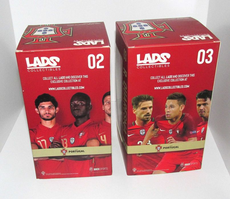 Figuras Bruno Fernandes + R.Quaresma Lads Collectibles