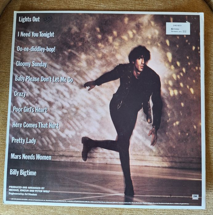 Vinil - LP - Peter Wolf " Lights Out"