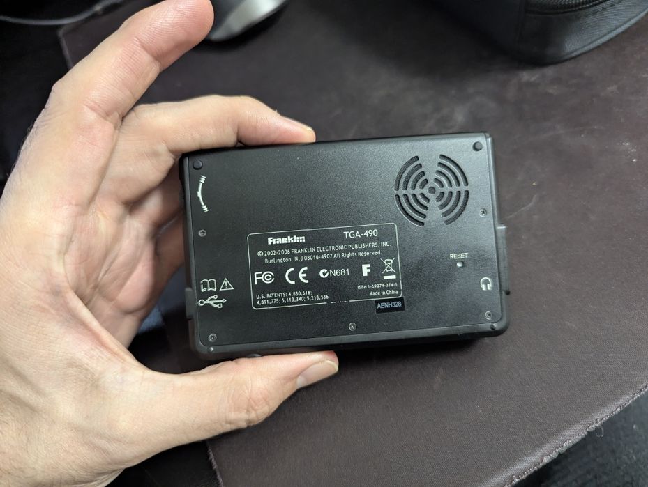 Franklin TGA-490 Speaking Global Translator.