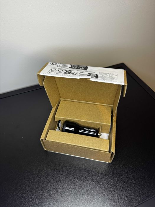 Amazon Basics Ładowarka samochodowa, USB-C 18 W - KABEL W ZESTAWIE!