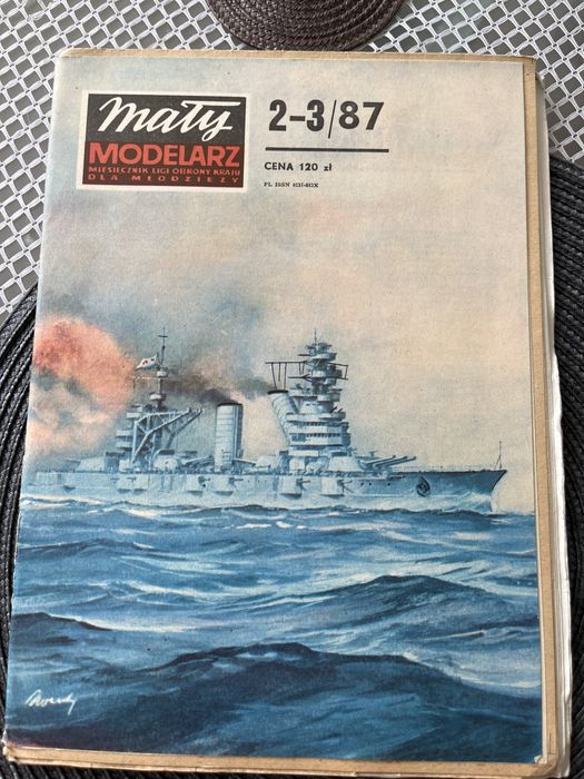 Maly modelarz 2-3/87 Statek wojenny