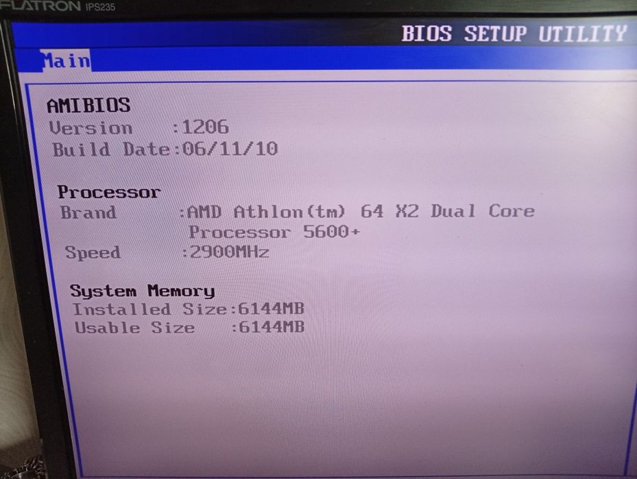 ПК AMD Athlon 64 X2 5600+