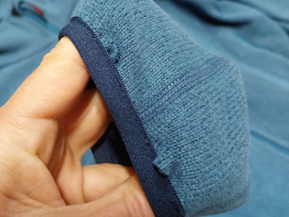 Bluza męska Alpinus Polarowa Barbiano Niebieska S (693-067) Przecena