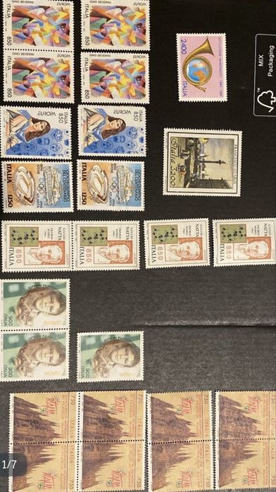 24 Selos Itália Usados