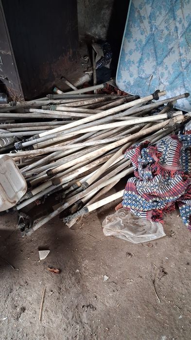 Tubos de rega em pvc e em borracha maleável 2,5" com bicos e aumentos