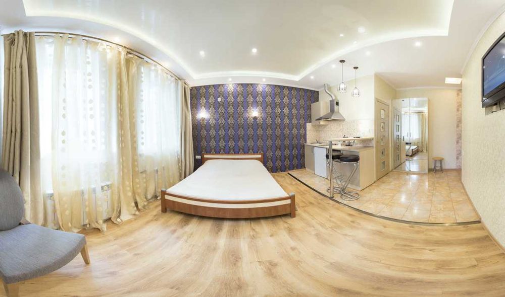 Однокімнатна світла студія у Центрі