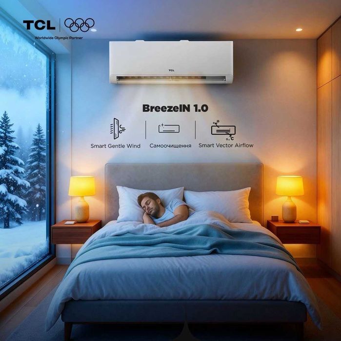 Кондиціонер! надійне тепло! до –30 °C!  у періоди сильних похолодань!