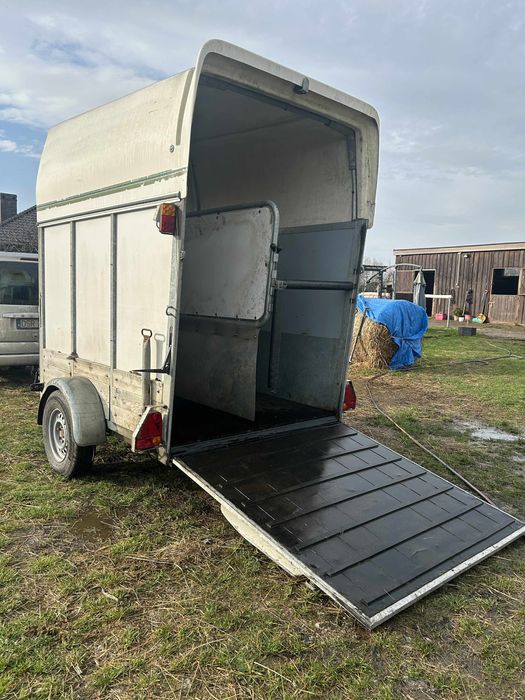 Sprzedam! Przyczepa dwu konna prawo jazdy kat. B