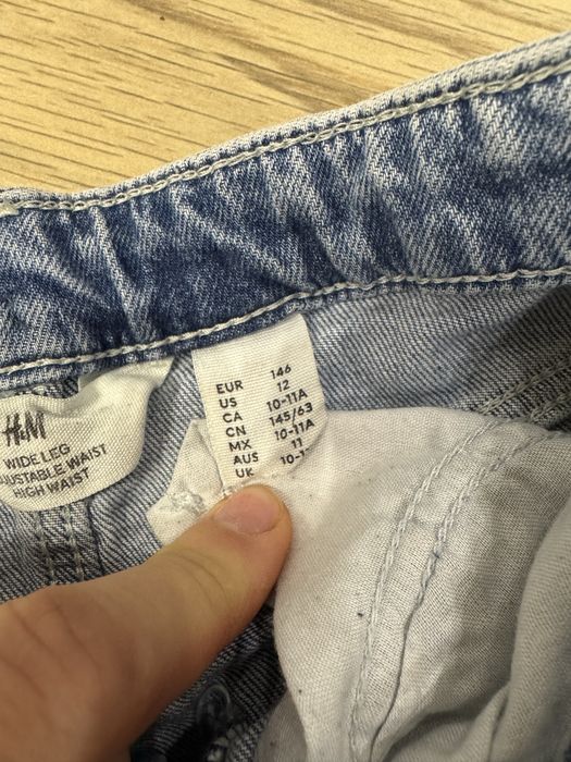 Джинсии 146 р H&M