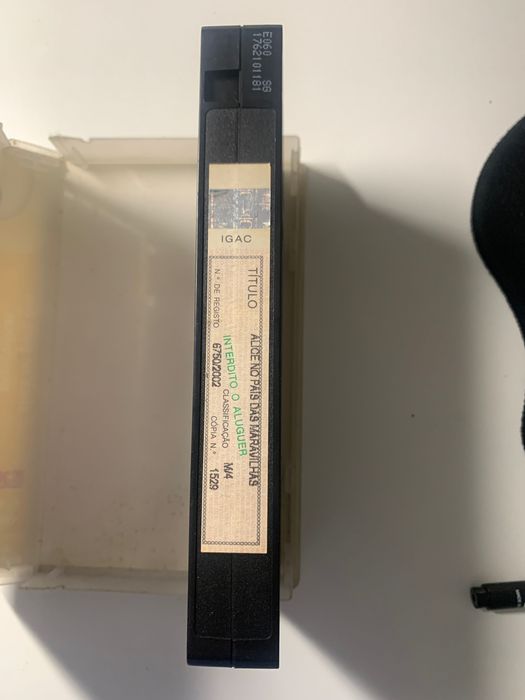 Cassete de vídeo de animação VHS bom estado