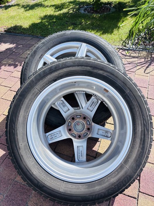 Felgi aluminiowe z oponami ET 35 5x112 Audi