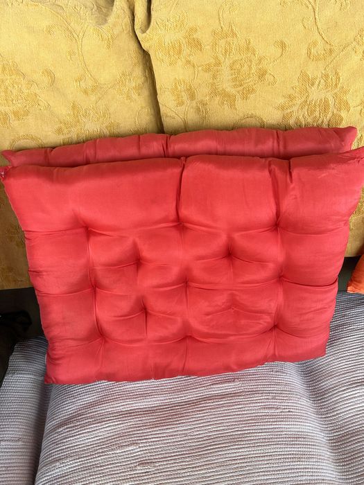 Almofadas  em seda  natural,