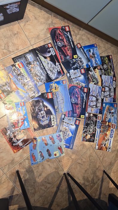 Klocki LEGO instrukcje 6 kg.