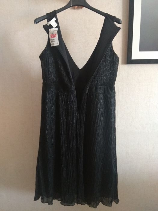 H&M Mama czarna sukienka