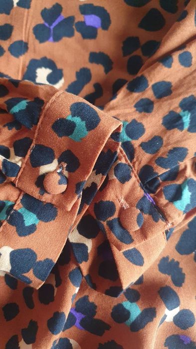 Koszula Primark 40 L bluzka na długi rękaw Panterka